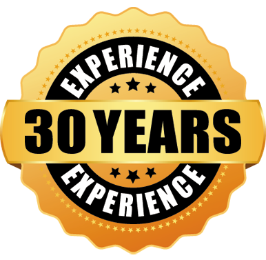 30+ years experience